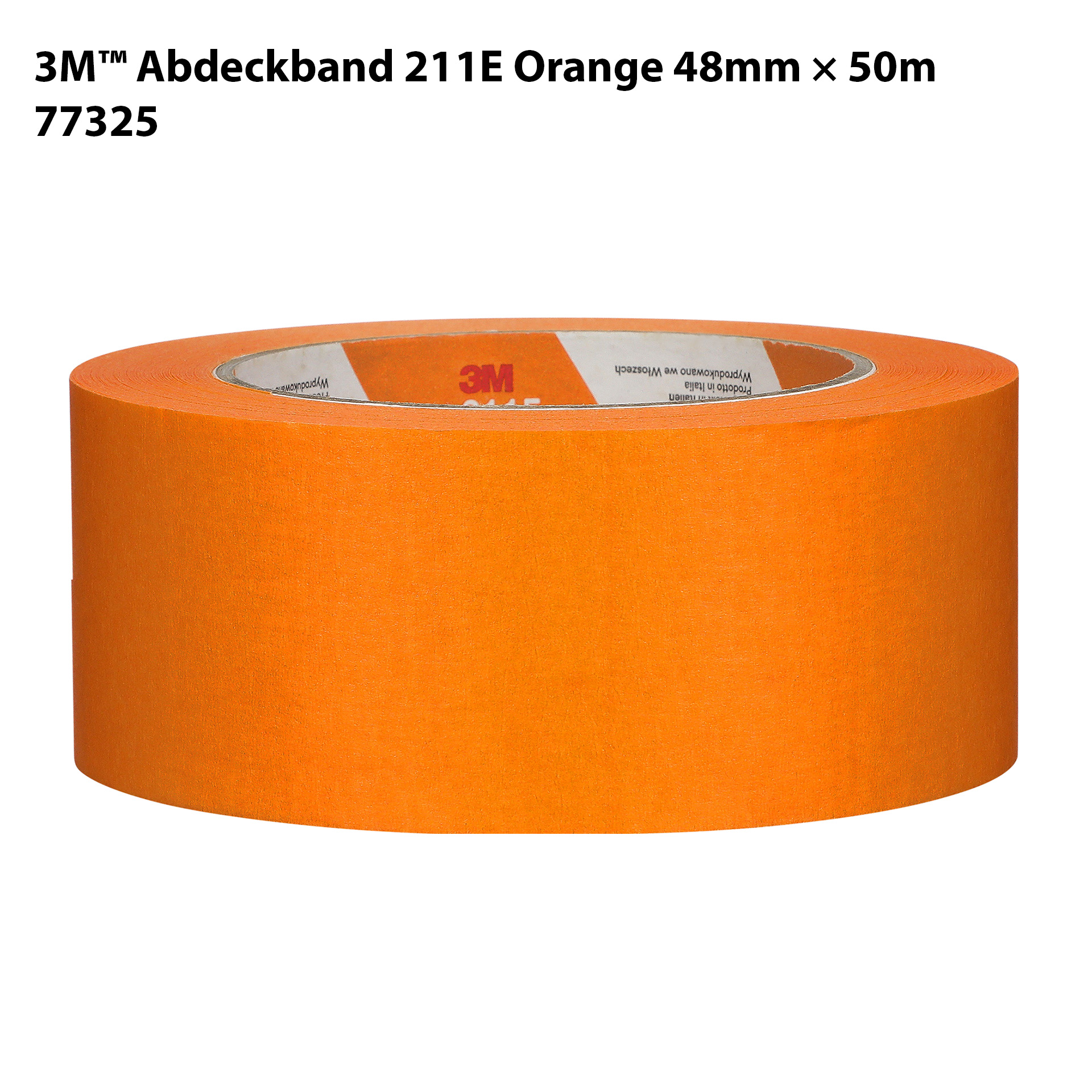 3M™ Automotive Abdeckband 211E Orange 48 mm × 50 m