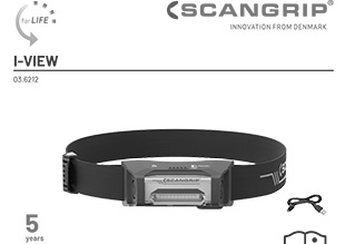 Die Betriebsanleitung für die I-VIEW Akku-Stirnlampe mit Sensorsystem als PDF-Datei zum herunterladen und ausdruckenn